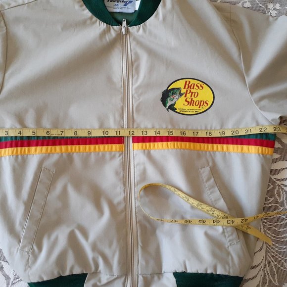 Vintage Bass Pro Shops 80s Bomber Jacket - Picture 12 of 16